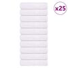 vidaXL Toallas de ducha FROGN 25 uds blanco 70x140 cm 360 g/m&sup2;