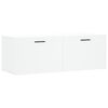 vidaXL Armario de pared madera de ingenier&iacute;a blanco 100x36,5x35 cm