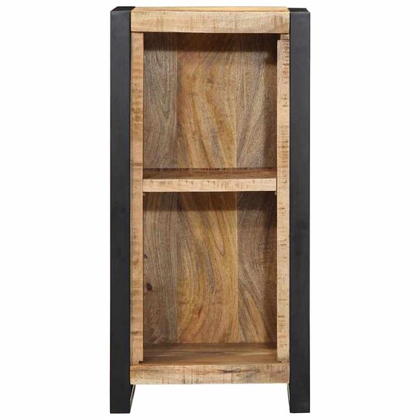 vidaXL Armario de Noche Marrón 40 x 30 x 80 cm Madera maciza de Mango