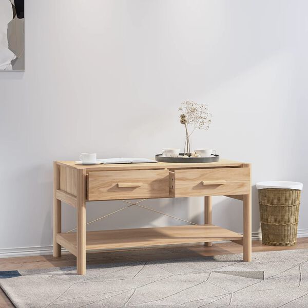 vidaXL Mesa de centro madera contrachapada 82x48x45 cm