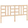 vidaXL Cabecero de cama madera maciza de pino 186x4x100 cm