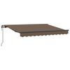 vidaXL Toldo Retr&aacute;ctil Topo 2,5 x 2 m tela
