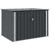 vidaXL Caja de Almacenamiento para Jard&iacute;n Negro 151,5 x 107 x 100 cm