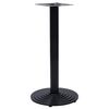 vidaXL Pata de mesa de bistr&oacute; negra &Oslash;43x72 cm hierro fundido