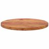 vidaXL Tablero de mesa redondo madera maciza de acacia Ø50x3,8 cm