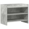 vidaXL Mueble de TV 60 x 33 x 47 cm Gris Hormig&oacute;n Madera de ingenier&iacute;a
