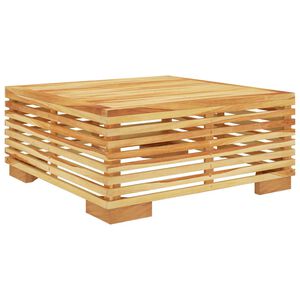 vidaXL Mesa de centro para jard&iacute;n madera maciza teca 69,5x69,5x31 cm