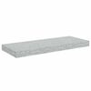 vidaXL Estantes flotantes pared 2 uds MDF gris hormig&oacute;n 60x23,5x3,8 cm