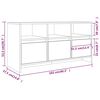 vidaXL Mueble de TV madera de ingenier&iacute;a roble ahumado 102x37,5x52,5cm