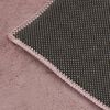 vidaXL Alfombra de pelo sint&eacute;tico de conejo rosa envejecido 200x300 cm