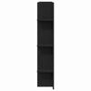 vidaXL Gabinete de TV Roble negro 152 x 22 x 113 cm