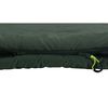 Outwell Saco de dormir doble Camper Lux cremallera izquierda verde