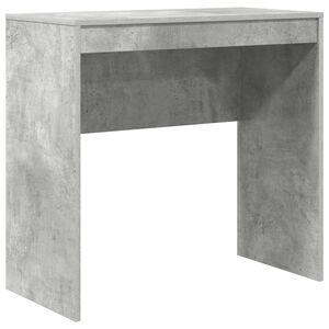 vidaXL Escritorio Gris Concreto 80 x 40 x 76 cm