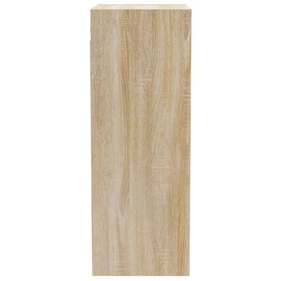 vidaXL Armario de pared madera ingeniería roble Sonoma 34,5x32,5x90 cm