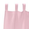 vidaXL Cortinas Opacas con Anillas 2 pcs Rosa Beb&eacute; 260 x 140 cm