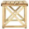 vidaXL Mesa de jard&iacute;n de madera de pino impregnada 110x79x75 cm