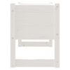 vidaXL Jardinera madera maciza de pino blanco 78x40x52 cm