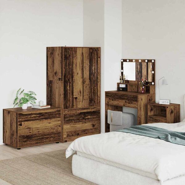 vidaXL Armario de almacenamiento Madera Vieja 80 x 48 x 57 cm