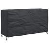 vidaXL Funda para muebles Liso Negro 180 x 70 x 90 cm 600D
