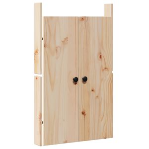 vidaXL Puerta de cocina MEPPEL Roble Marr&oacute;n 50 x 9 x 82 cm