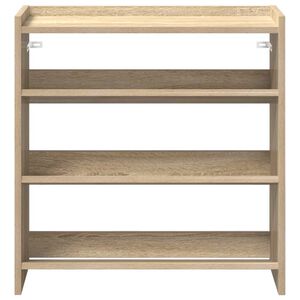 vidaXL Zapatero madera contrachapada roble sonoma 60x25x62 cm