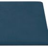 vidaXL Cabecero de Pared 12 pcs Azul 30 x 15 cm Terciopelo