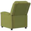 vidaXL Sill&oacute;n de masaje de terciopelo verde claro