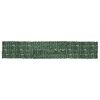vidaXL Toldo para balc&oacute;n con hojas verde oscuro 600x100 cm