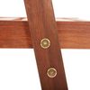 vidaXL Sillas de comedor de exterior 2 uds madera maciza de acacia
