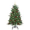 vidaXL &Aacute;rbol de Navidad artificial Verde 150 cm PVC, Metal y Pl&aacute;stico