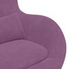 vidaXL Sill&oacute;n huevo Morado 63 x 73 x 90 cm Terciopelo