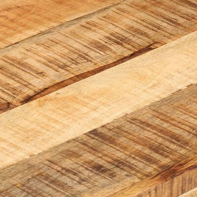 vidaXL Mesa de centro de madera maciza de mango 110x50x38 cm