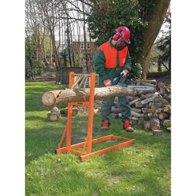 Draper Tools Soporte de troncos naranja 150 kg