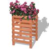 vidaXL Jardinera de madera 38x36x60 cm