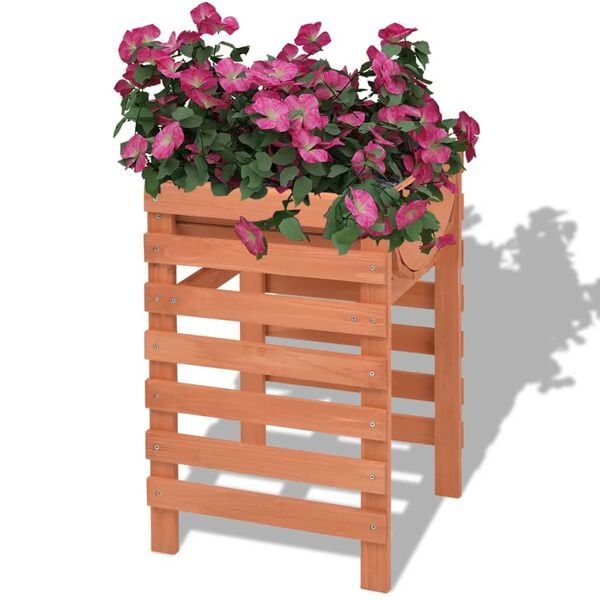 vidaXL Jardinera de madera 38x36x60 cm