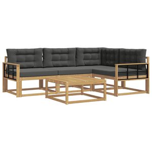 vidaXL Conjunto de sof&aacute;s de exterior