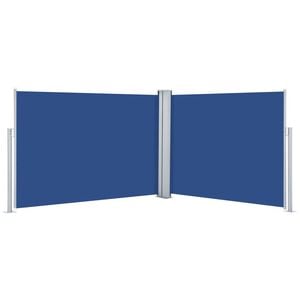 vidaXL Toldo lateral retr&aacute;ctil azul 100x1000 cm