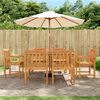 vidaXL Sillas de jard&iacute;n 6 uds madera maciza de acacia 56x55,5x90 cm