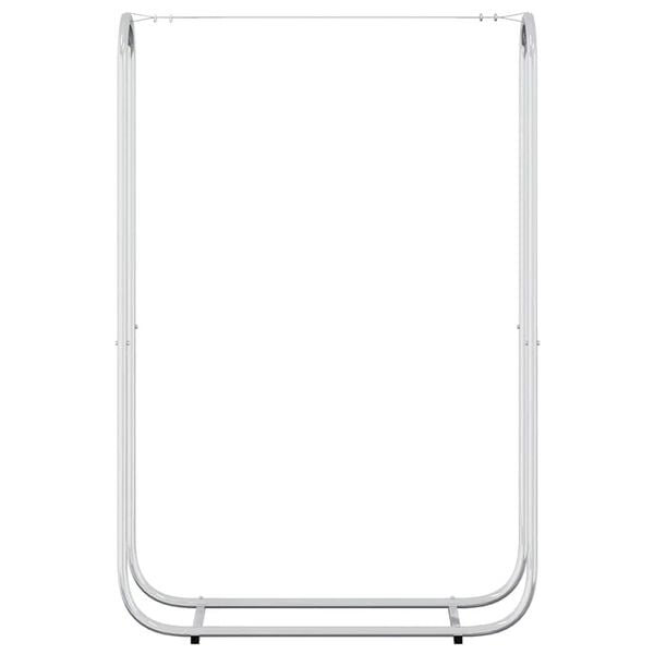 vidaXL Le&ntilde;ero acero galvanizado 100x25x150 cm