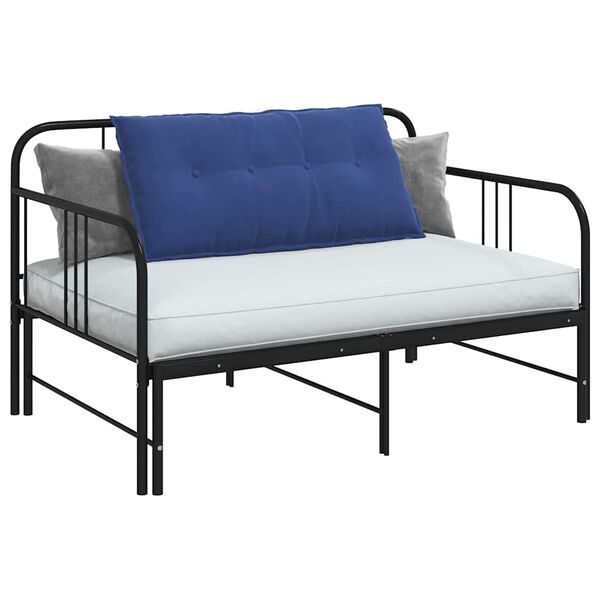 vidaXL Coj&iacute;n de Espalda Azul Polic&iacute;a 100 x 50 cm Tela de pana