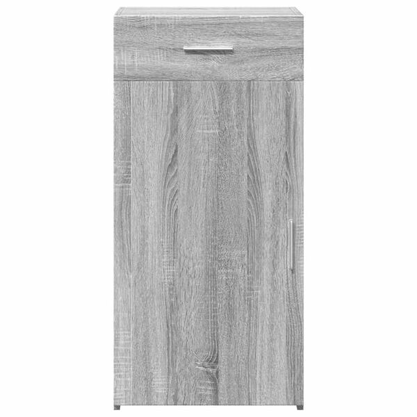 vidaXL Aparador madera de ingenier&iacute;a gris Sonoma 45x42,5x93 cm