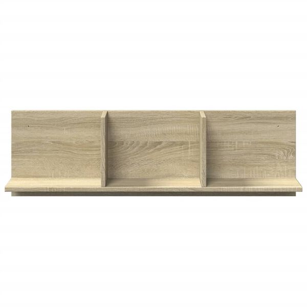 vidaXL Mueble de pared madera ingenier&iacute;a roble sonoma 100x16,5x30 cm