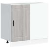 vidaXL Mueble bajo de cocina porto gris sonoma madera reconstituida
