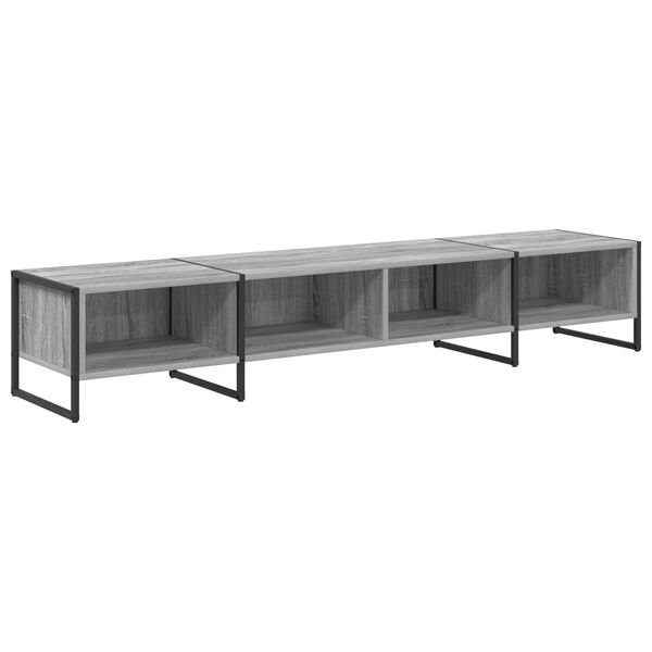 vidaXL Gabinete de TV Gris Sonoma 170.5 x 36 x 30.5 cm