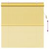 vidaXL Estor enrollable con cortinas Amarillo 150 x 160 cm Bamb&uacute;