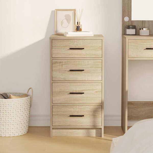 vidaXL Vitrina Roble Sonoma 40 x 41 x 75 cm Madera contrachapada