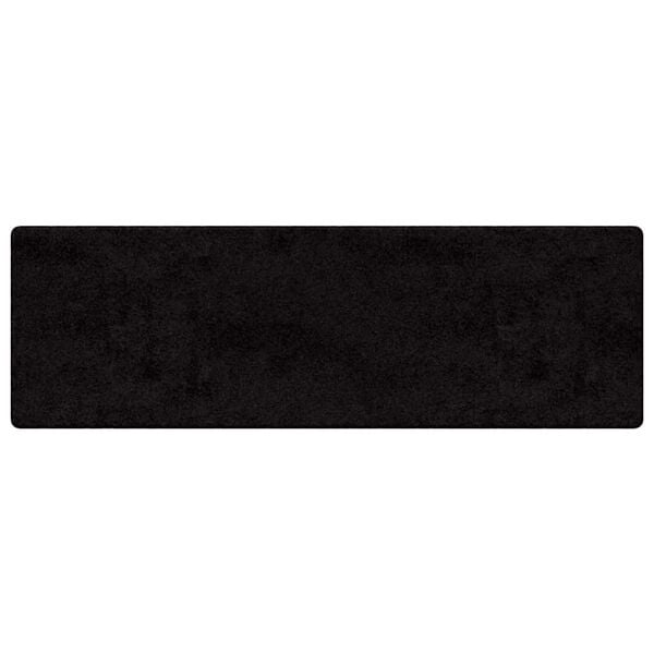vidaXL Runner de Alfombra Negro 50 x 300 cm
