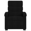vidaXL Sill&oacute;n de masaje el&eacute;ctrico reclinable elevable tela negro