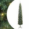 vidaXL Árbol de Navidad artificial Verde 270 cm PVC, Acero y Plástico
