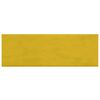 vidaXL Cabecero de Pared 12 pcs Amarillo Terciopelo
